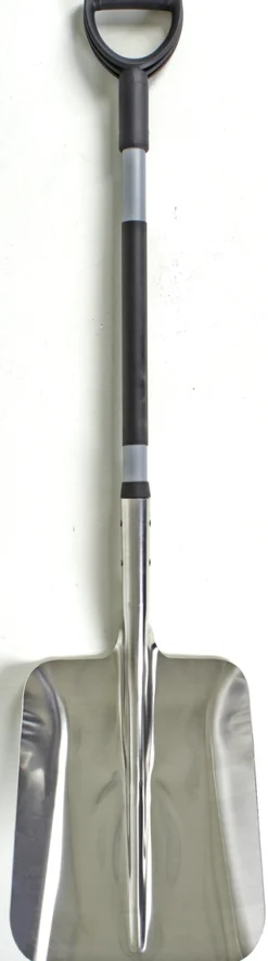 Spade med aluminiumblad, for snø og hage