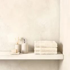 Såpedispenser, beige