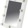 Speil med belysning 55 x 45 cm, Northlight