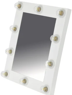 Speil med belysning 55 x 45 cm, Northlight