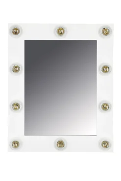 Speil med belysning 55 x 45 cm, Northlight