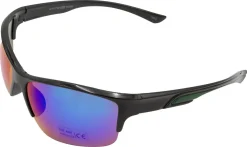 Sportsolbriller unisex, svarte