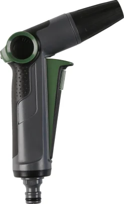 Sprøytepistol for vanning med justerbart strålebilde