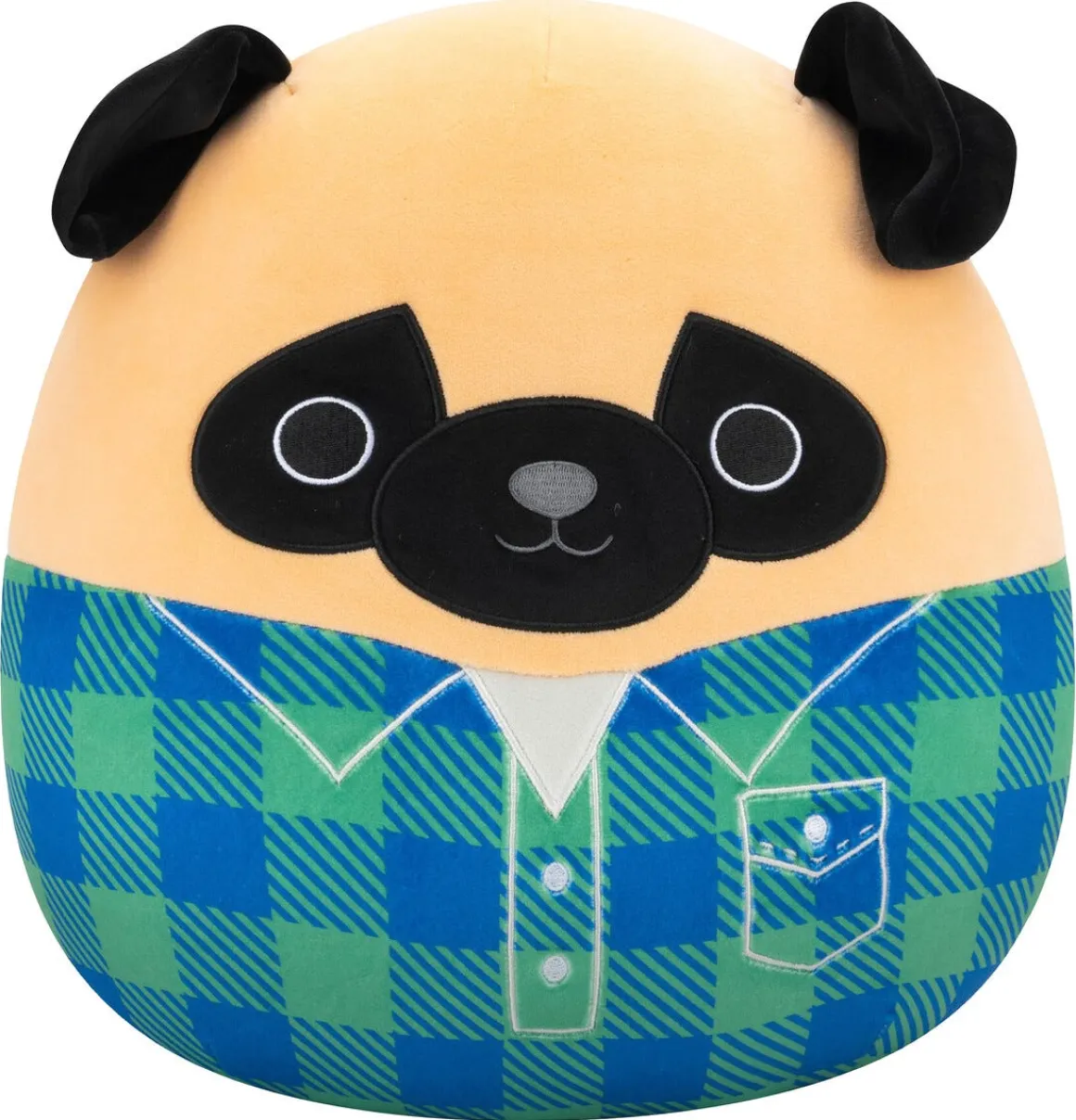 Squishmallow kosedyr Prince Pug, 30 cm