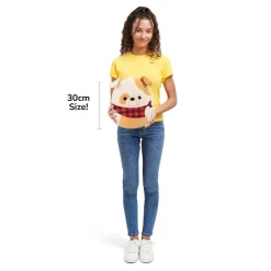 Squishmallows Brock Bulldog kosedyr, 30 cm