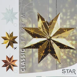 Star Trading Classic adventsstjerne metall 28 cm