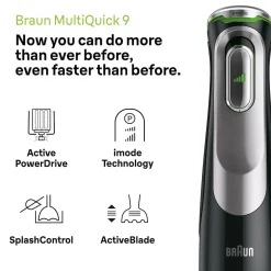 Stavmikser Braun MultiQuick 9 stavmikser, MQ9135XI