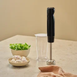 Stavmikser med 550 ml beger, svart, 600 W
