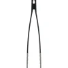 Stekepinsett i glassfiber og silikon svart, 30 cm