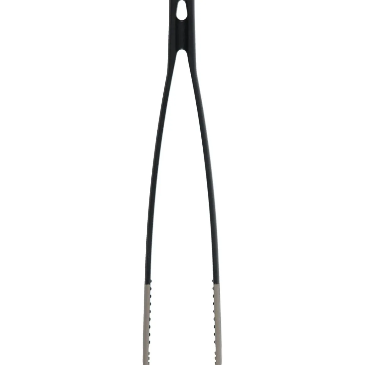 Stekepinsett i glassfiber og silikon svart, 30 cm