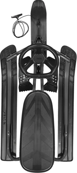 Stiga Iconic Black Snowracer, fra 5 år