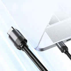 Stoffbelagt USB-C- til USB-C-ladekabel 1 m, magnetisk
