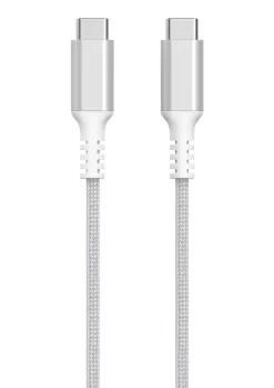 Stoffkledd USB C kabel 1,5m USB-C til USB-C Clas Ohlson
