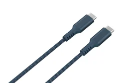 Stoffkledd USB C kabel 1,5m USB-C til USB-C Clas Ohlson