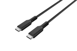 Stoffkledd USB C kabel 1,5m USB-C til USB-C Clas Ohlson