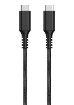 Stoffkledd USB C kabel 1,5m USB-C til USB-C Clas Ohlson