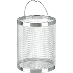 Stor gryte med innsats, rustfritt stål, 4 l