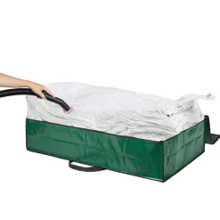 Stor puteoppbevaring med vakuumpose 530 l, 117 x 67 x 25 cm