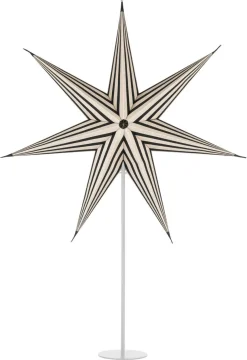 Stor adventsstjerne i papir, 75 cm, Northlight