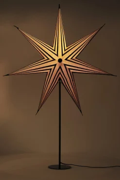 Stor adventsstjerne i papir, 75 cm, Northlight
