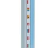 Stort verdenskart, laminert, 137 x 89 cm