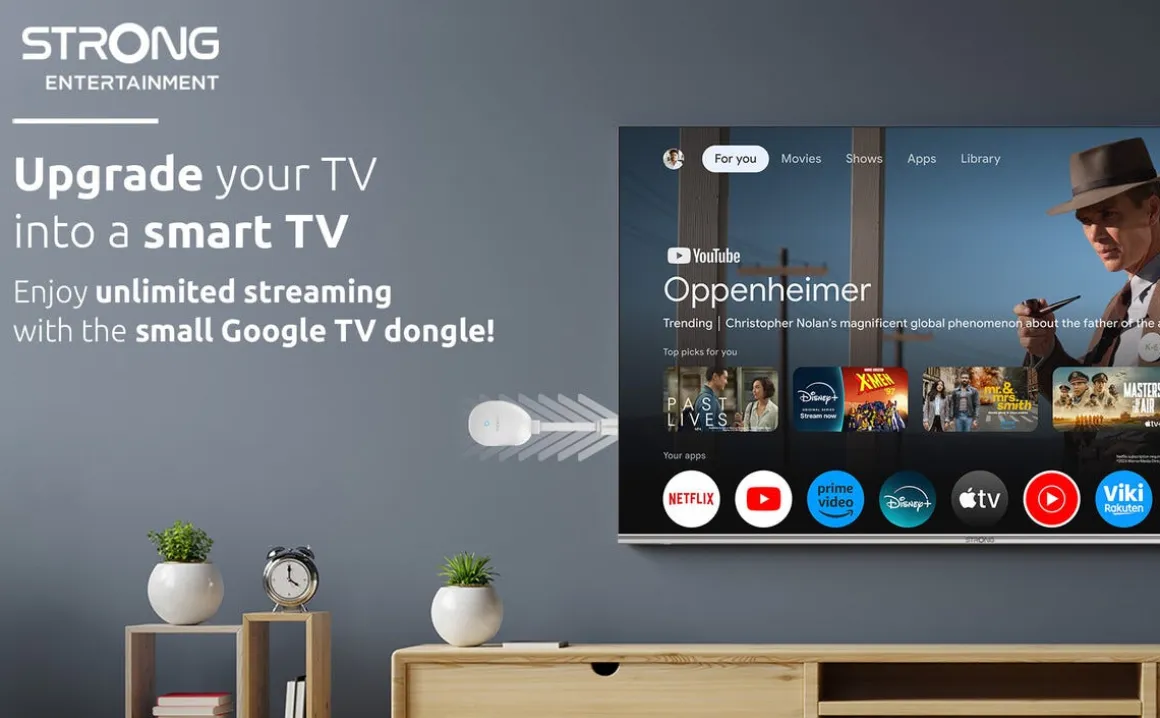 Strong Leap-Neve TV Stick med Android og Chromecast