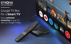 Strong LEAP-S3 Pro 4K-mediespiller med Google TV