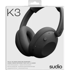 Sudio K3 trådløse over-ear-hodetelefoner med ANC