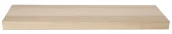 Svevende vegghylle i FSC-eikefiner, 60 eller 80 cm