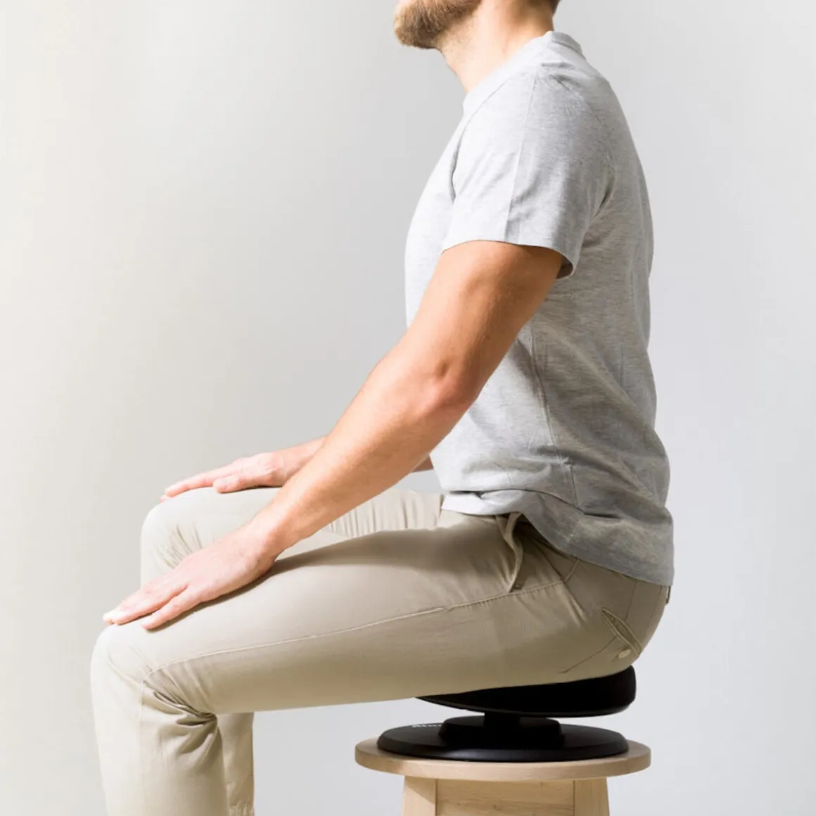Swedish Posture ergonomisk balansepute, trening av kjernemuskulatur