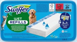 Swiffer Wet Pet våtmopper refill, 40-pakning