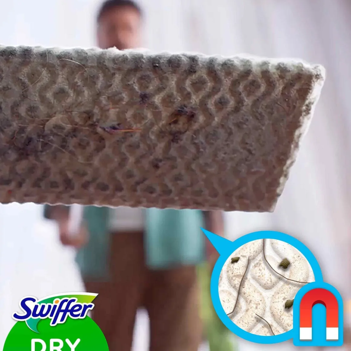Swiffer Dry Pet rengjøringskluter refill, med duft, 72-pakning