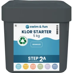 Swim & Fun Klor Starter Fast Dissolving Granules bassengklor 5 kg