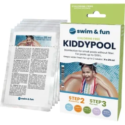 Swim & fun, vannrensing av barnebassenger