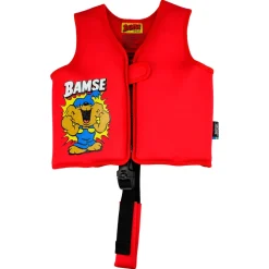 Swimpy svømmevest Bamse rød, 2–3 år, 15–19 kg