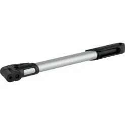 Sykkelpumpe liten, doble munnstykker, 8 bar