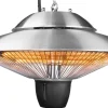 Takhengt terrassevarmer for balkong og uterom, 1500 W