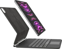 Tastatur for iPad Pro 12,9 tommer, futteral med stativ