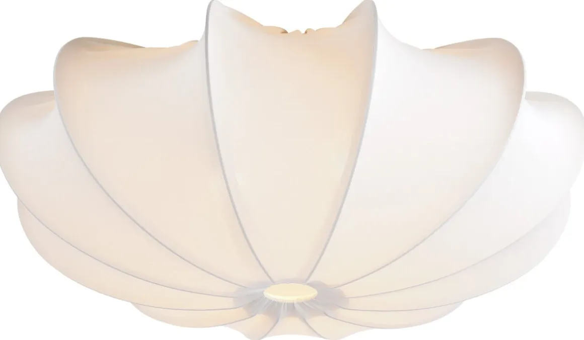 Tekstiltrukket taklampe, 55 cm, Northlight