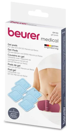 TENS-plater til Beurer Menstrual Relax EM 50, 6-pakning