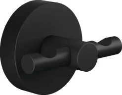 Tesa Moon Black dobbel morgenkåpekrok selvklebende, svart