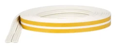 Tetningslist, E-profil hvit, 2–3,5 mm
