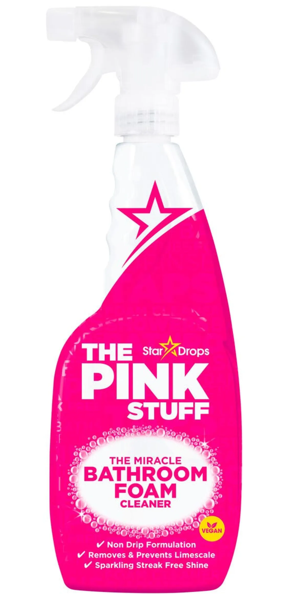 The Pink Stuff Miracle Bathroom Foam Cleaner, rengjøringsmiddel for bad 750 ml