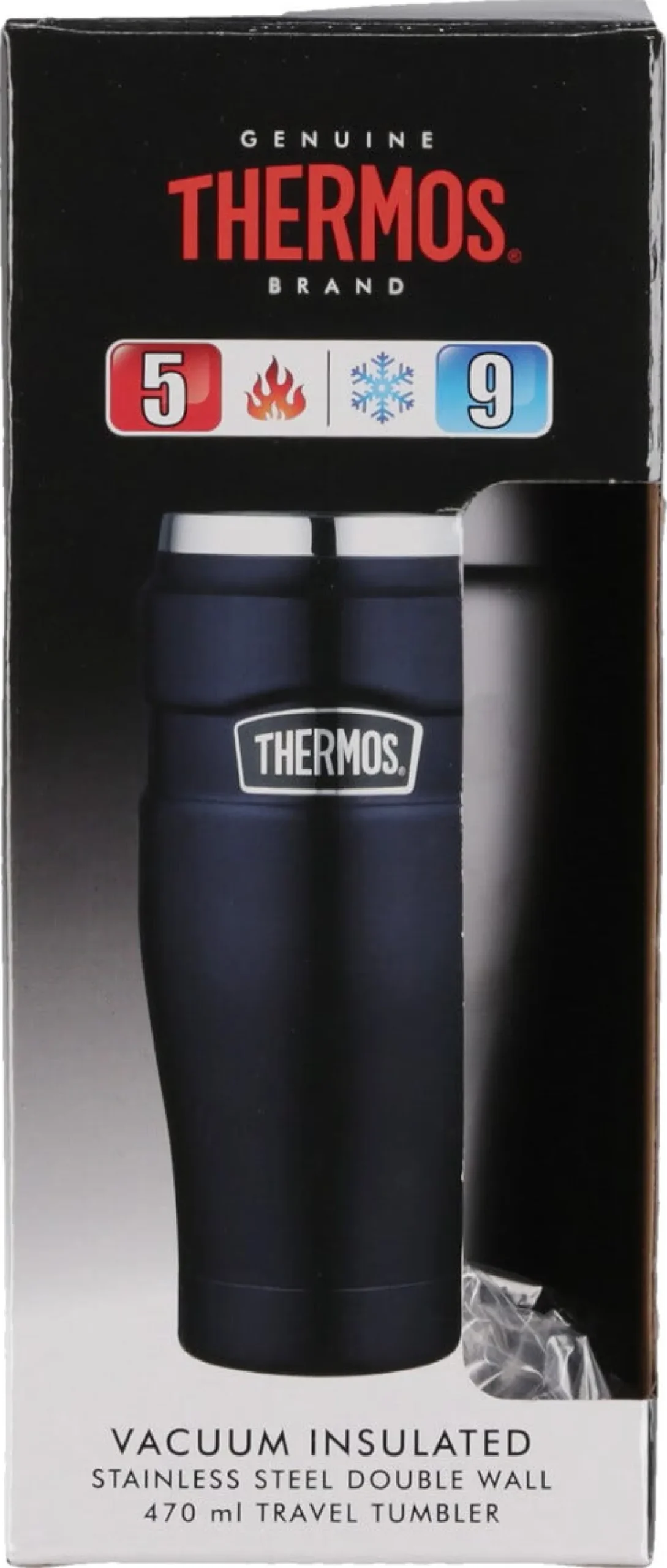 Thermos termokopp i rustfritt stål, 470 ml