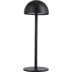 Timo oppladbar bordlampe utendørs, svart