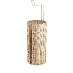 Toalettpapirholder i rotting, gulvstående, 50 cm