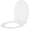Toalettsete soft close, hvit, duroplast