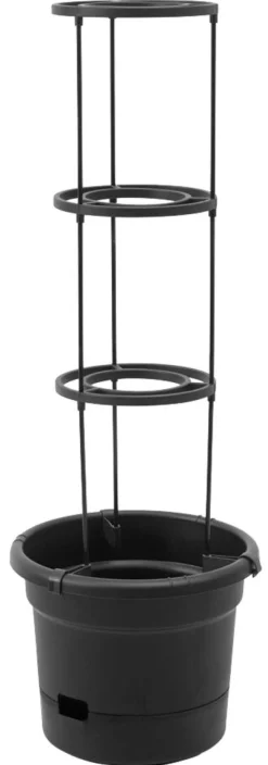 Tomatpotte med støtte, selvvannende 33 cm