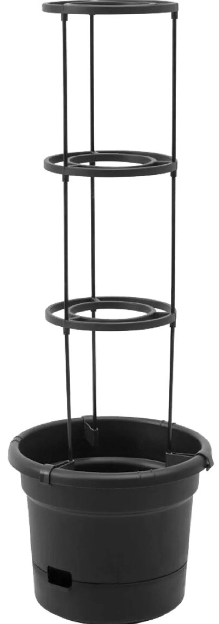 Tomatpotte med støtte, selvvannende 33 cm