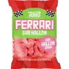 Toms Ferrari vingummi bringebærsmak små biler